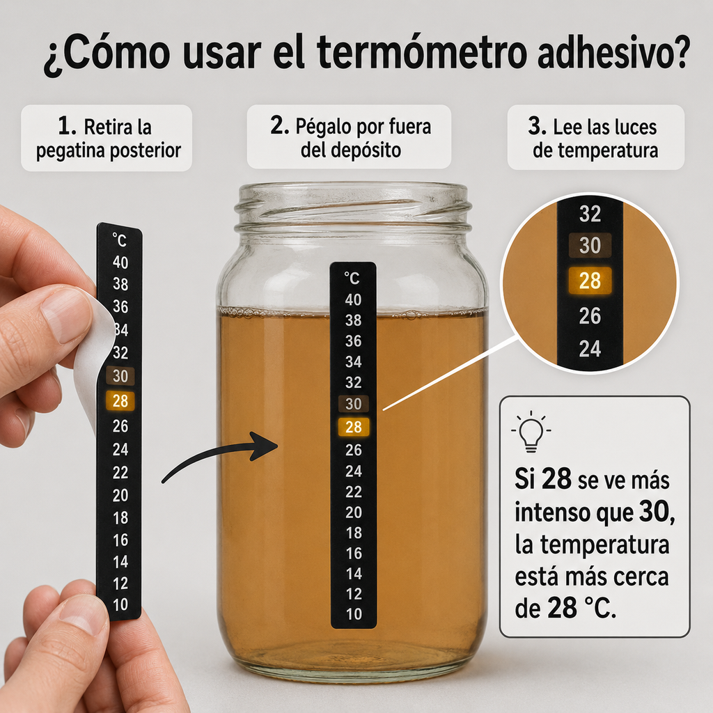 Termómetro Adhesivo